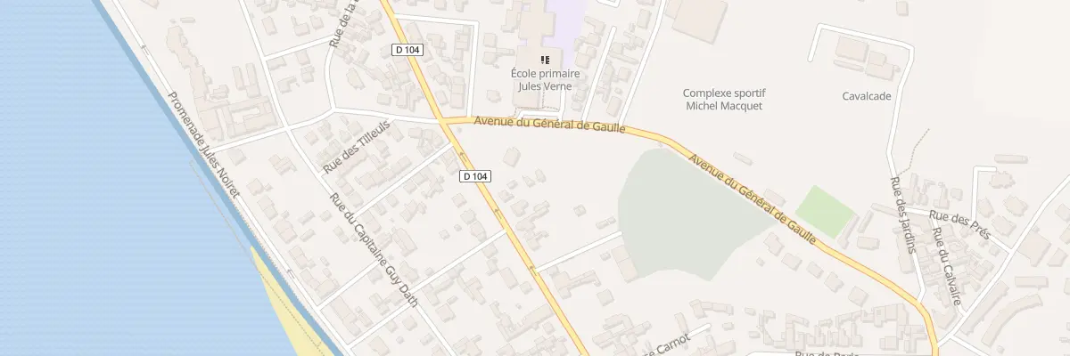 Plan du 90B Rue Carnot au Crotoy