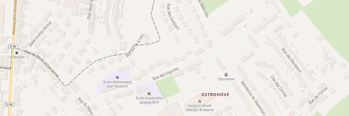 Plan du 27 Rue des Sources à Saint-Martin-Boulogne