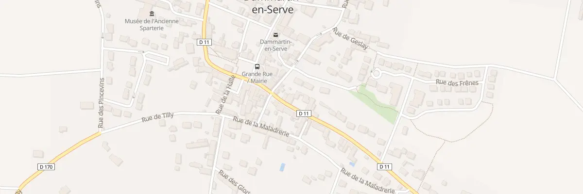 Plan du 11 Rue de la Vaucouleurs à Dammartin-en-Serve