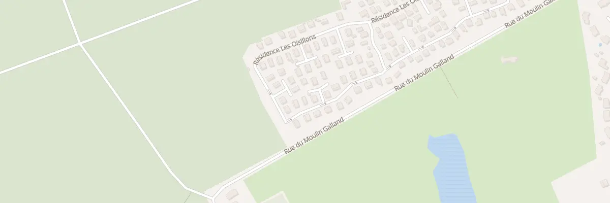 Plan du 345 Res Les Oisillons Rue Moulin G à Rang-du-Fliers