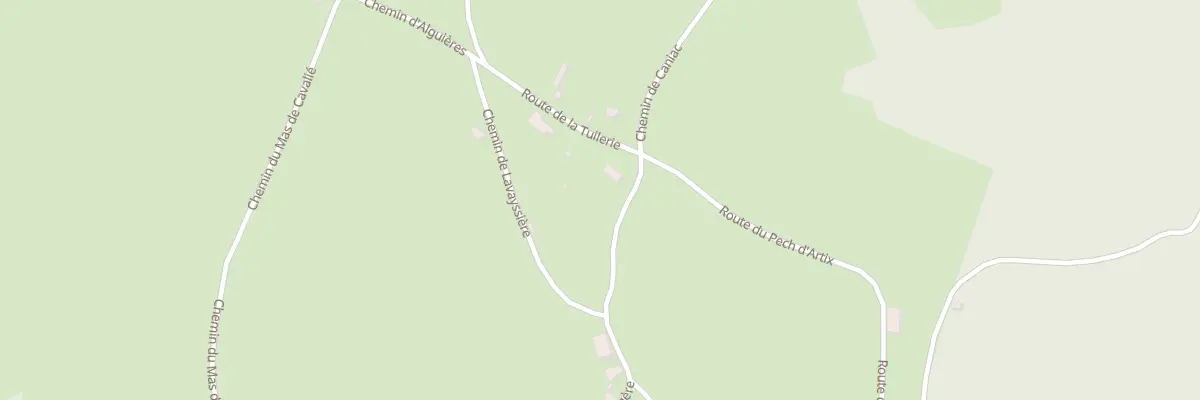 Plan du 5994F Lavayssiere à Sénaillac-Lauzès