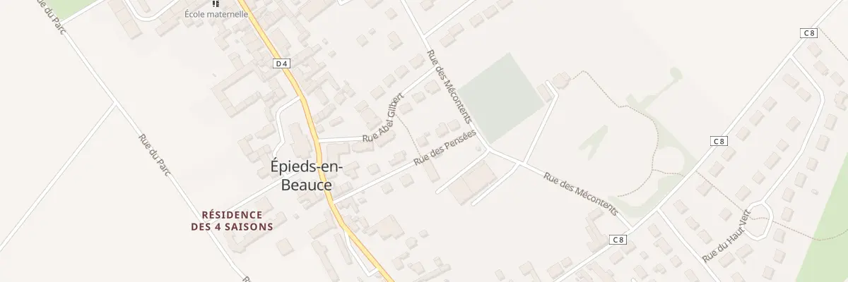 Plan du 9 Rue des Pensées à Épieds-en-Beauce