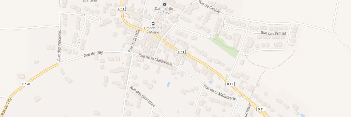 Plan du 14 Rue de la Vaucouleurs à Dammartin-en-Serve