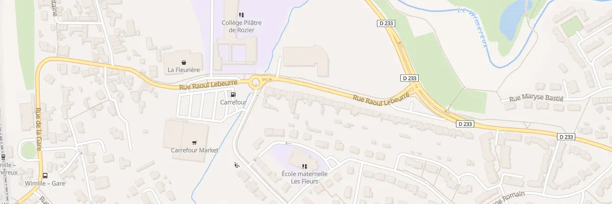 Plan du 87 Rue Raoul Lebeurre à Wimille