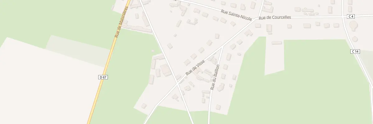Plan du 9002 Rue de Visse à Aigneville