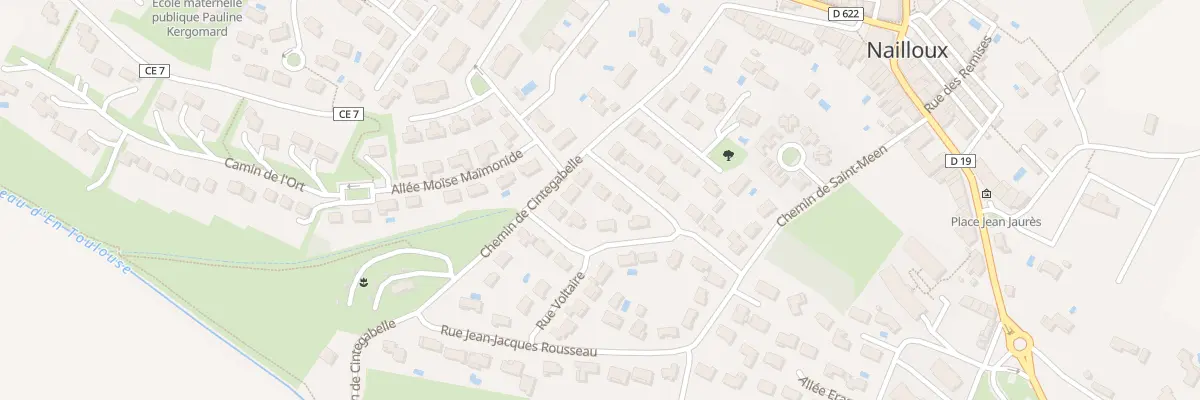 Plan du 38 Rue d’Alembert à Nailloux