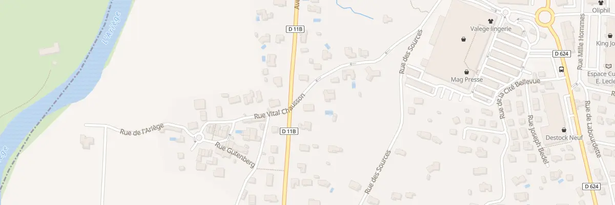 Plan du 21 Av de Bénagues à Saint-Jean-du-Falga