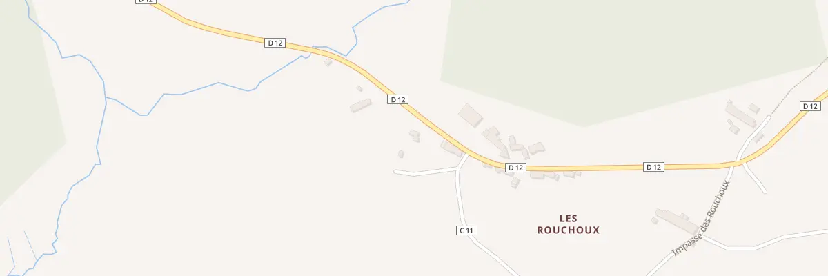 Plan du 3350 Rte du Mont Gargan à La Croisille-sur-Briance