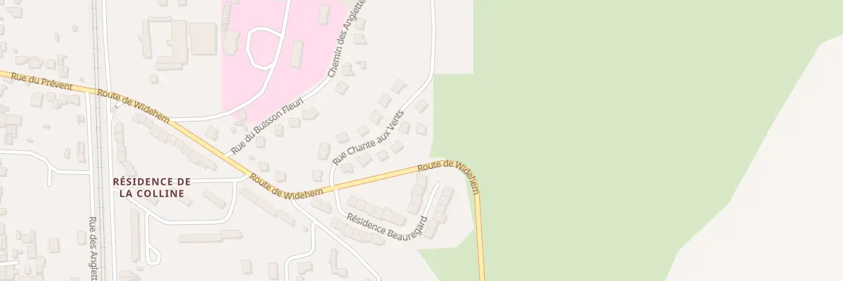 Plan du 12 Rue Chante aux Vents à Camiers