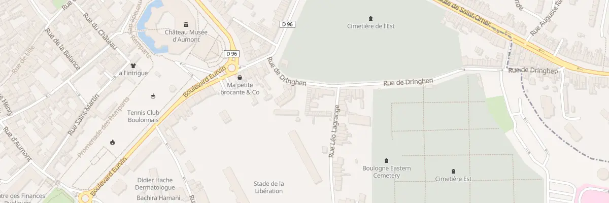 Plan du 14 Rue de Dringhen à Boulogne-sur-Mer