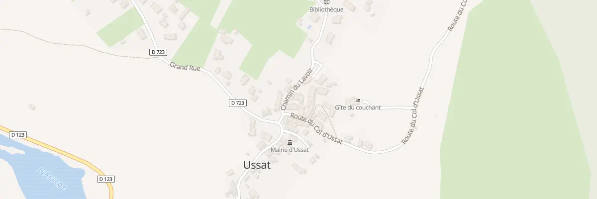 Plan du 9B Qua Le Pujoulet à Ussat