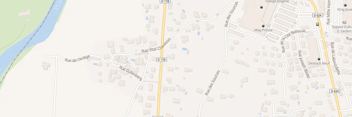 Plan du 21B Av de Bénagues à Saint-Jean-du-Falga