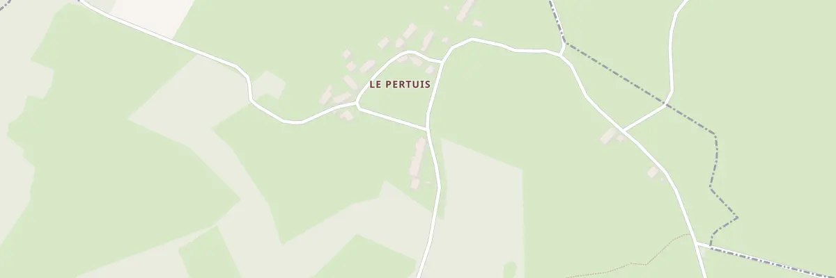 Plan du 22 Le Pertuis à Lafat