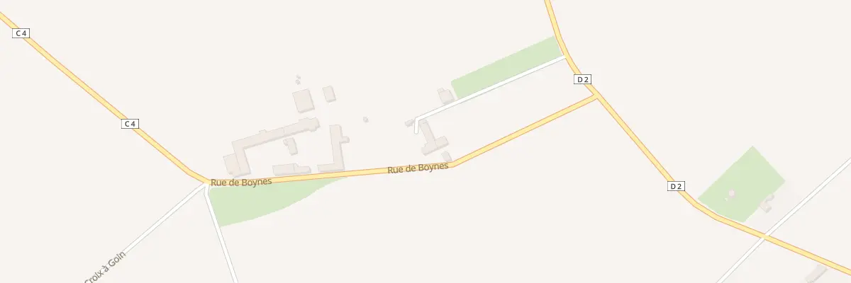 Plan du 204 Rue de Boynes à Baccon