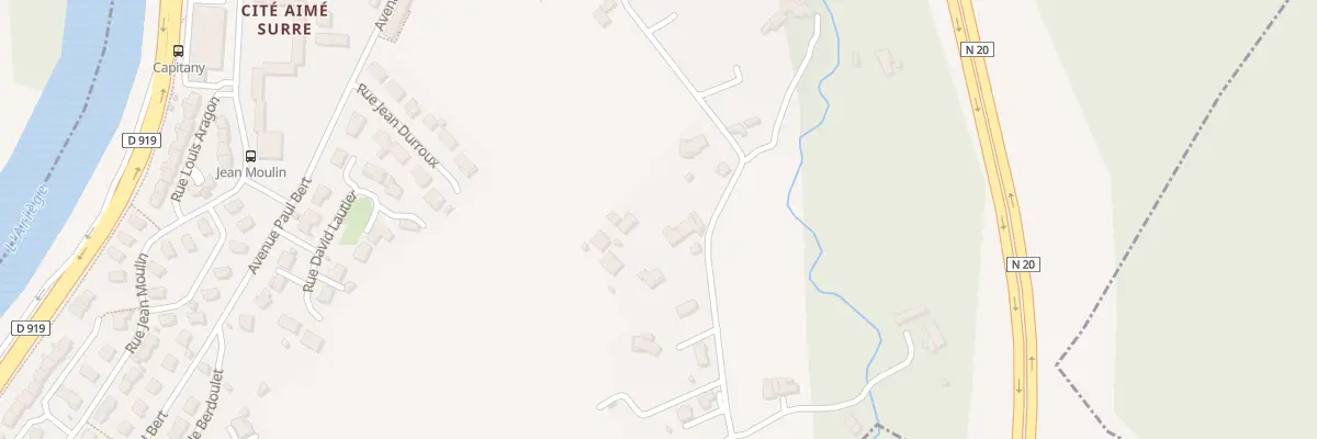 Plan du 17 Che du Capitany à Foix