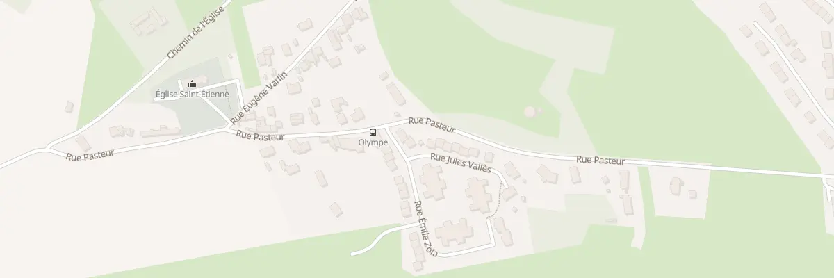 Plan du 3 Rue Emile Zola à Saint-Étienne-au-Mont