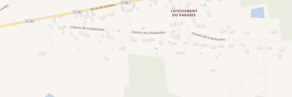Plan du 334 Che de la Badanière à Mur-de-Sologne