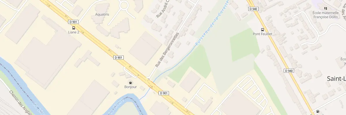 Plan du 21 Rue des Bergeronnettes à Saint-Léonard