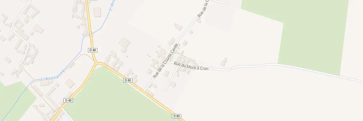 Plan du 3 Rue du Mont à Cran à Arrest