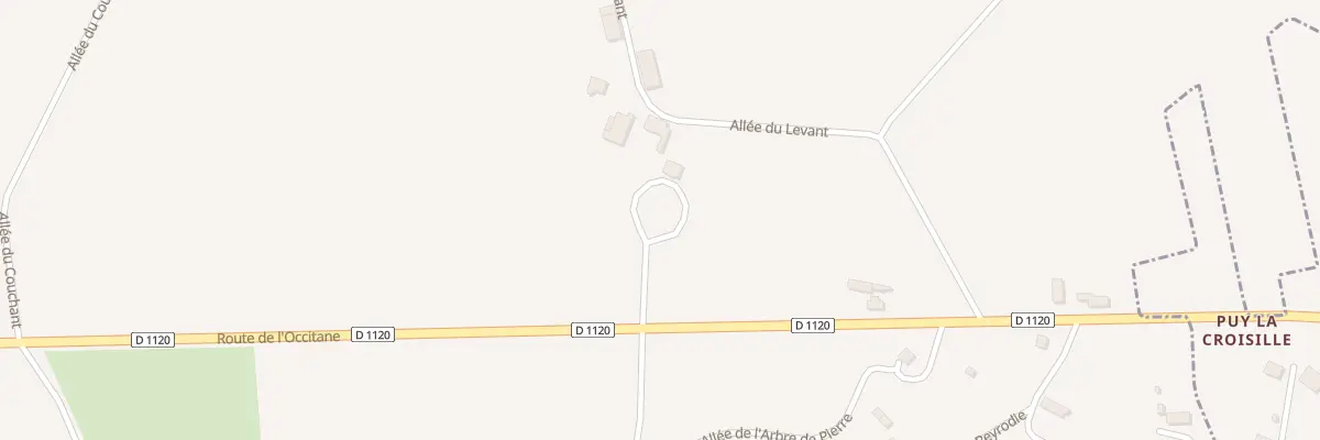 Plan du 5200 La Foret à Saint-Jal