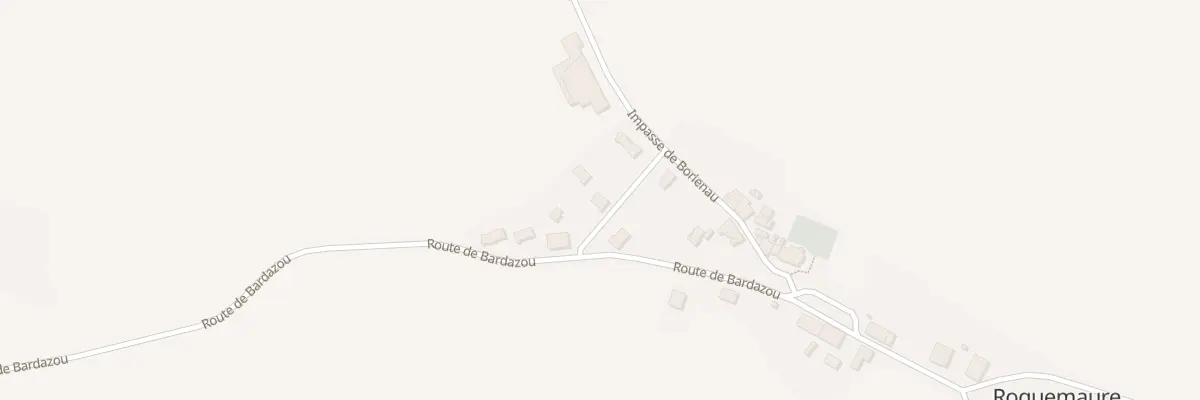 Plan du 2 Tra des Collines à Roquemaure