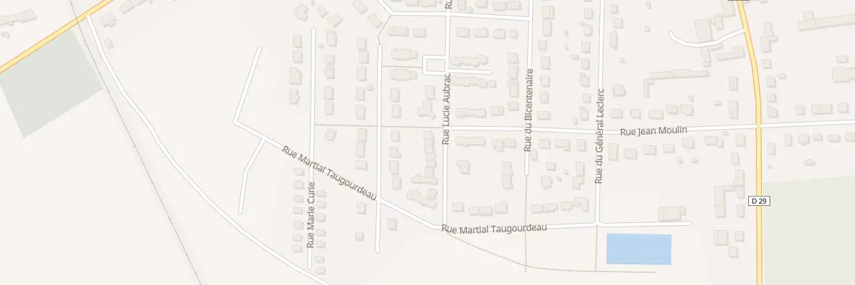 Plan du 8 Rue Lucie Aubrac aux Villages Vovéens