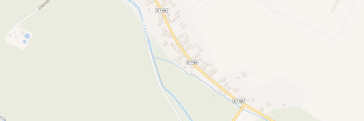 Plan du 18 Rue du Val de Voise à Houx