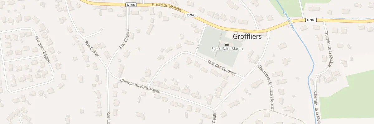 Plan du 31 Che Cordier à Groffliers