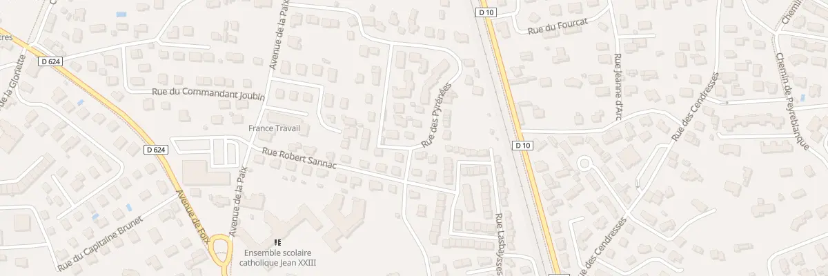 Plan du 5 Rue des Pyrenees à Pamiers