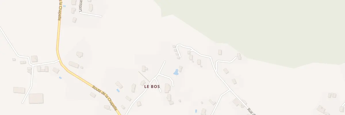 Plan du 5408 El Bos à La Chapelle-aux-Brocs