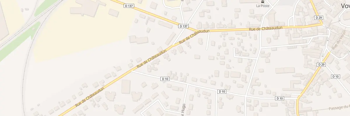 Plan du 41 Rue de Châteaudun aux Villages Vovéens