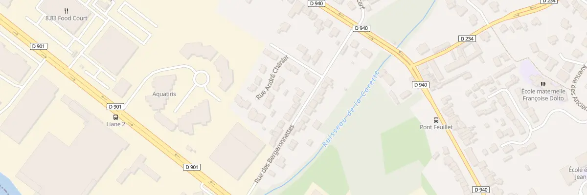 Plan du 6 Rue des Bergeronnettes à Saint-Léonard
