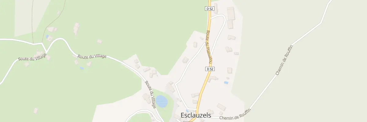 Plan du 5348F Le Barry Est à Esclauzels