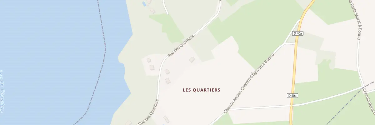 Plan du 7 Rue des Quartiers à Cuzion