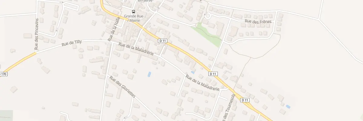 Plan du 22 Rue de la Vaucouleurs à Dammartin-en-Serve