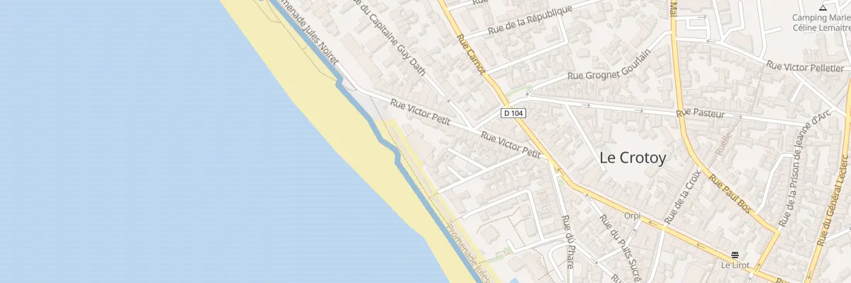 Plan du 33 Rue Victor Petit au Crotoy