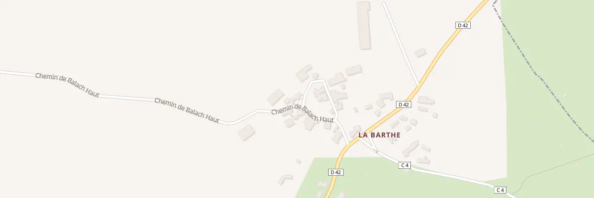Plan du 5096 Labarthe à Belmont-Sainte-Foi