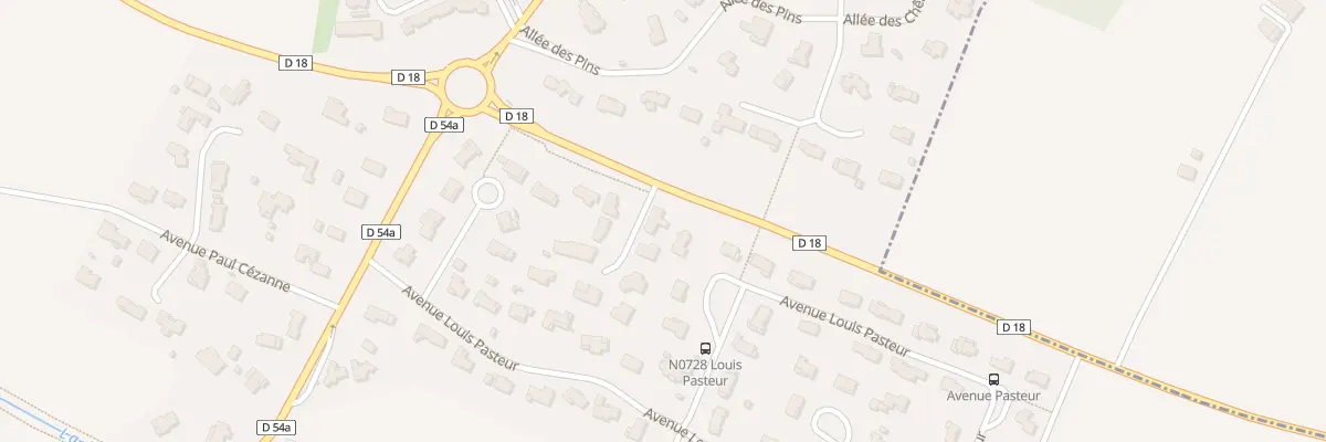Plan du 1 Rue des Églantiers à Sainte-Foy-d’Aigrefeuille