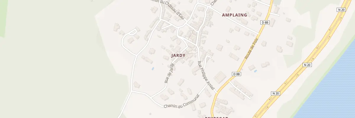 Plan du 118A Qua de Jardy à Mercus-Garrabet