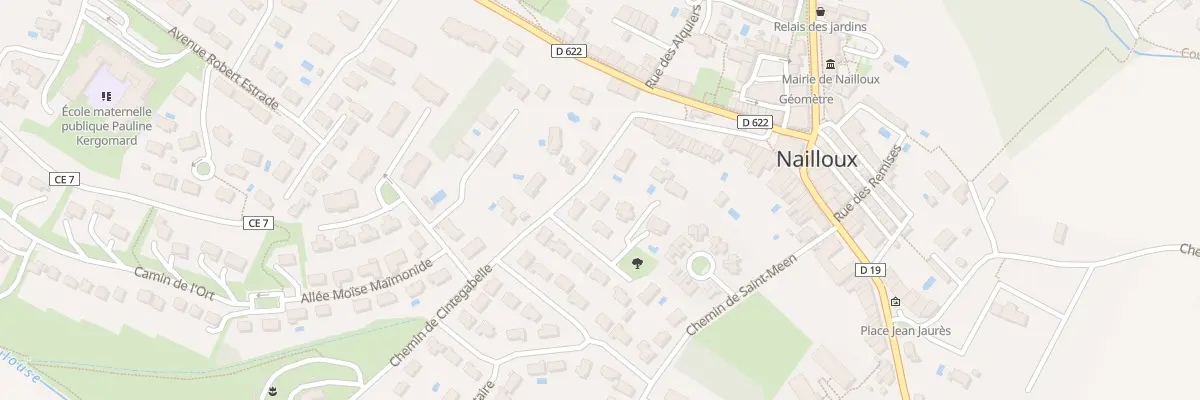 Plan du 49 Che de Cintegabelle à Nailloux