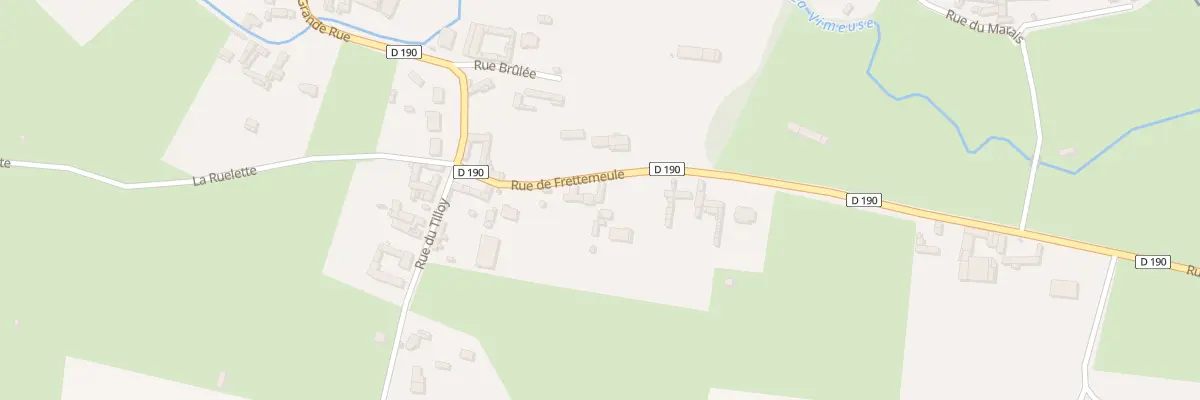 Plan du 9 Rue de Frettemeule à Maisnières
