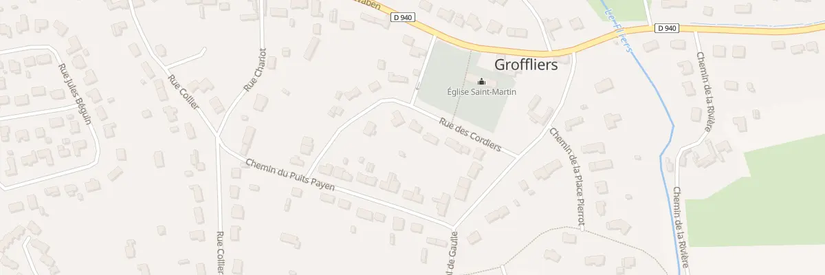 Plan du 21 Che Cordier à Groffliers