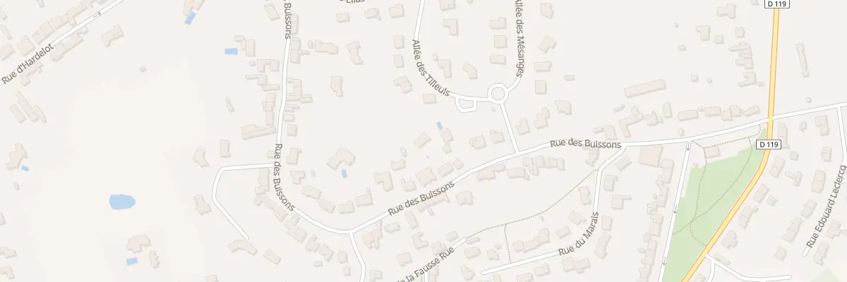 Plan du 52B Rue des Buissons à Condette
