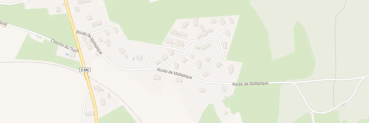 Plan du 5992 Malepique Nord à Martel