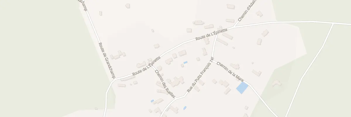 Plan du 8 Rte de l’Epinette à La Hauteville