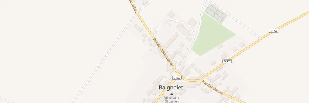 Plan du 11 Rue du Chateau d’Eau Baignolet à Éole-en-Beauce