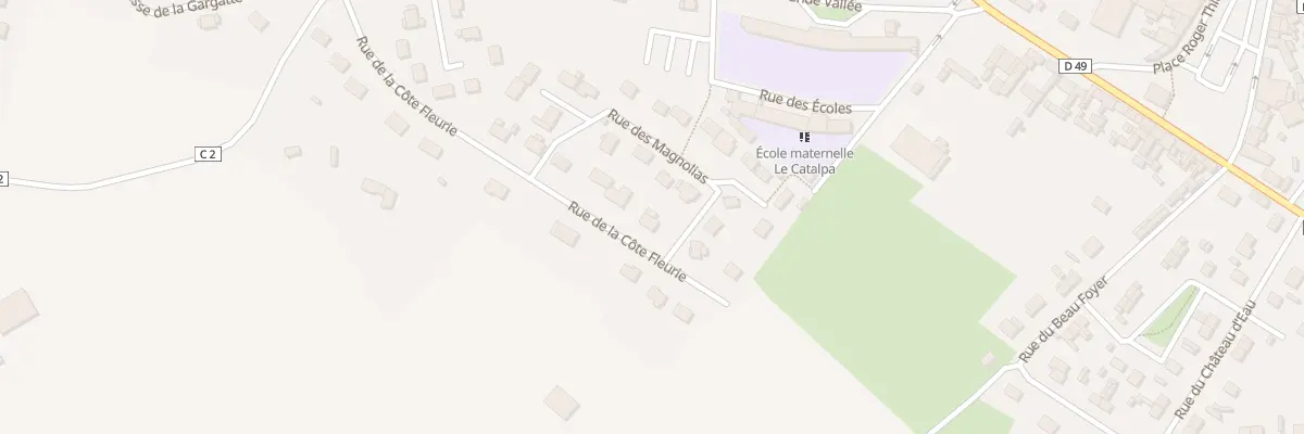 Plan du 9 Rue de la Cote Fleurie à Blangy-sur-Bresle