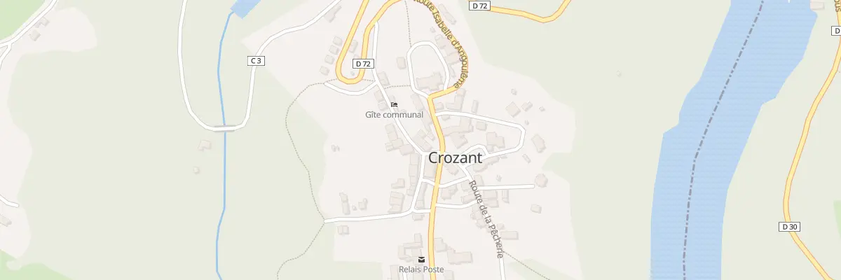 Plan du 14 Prom George Sand à Crozant