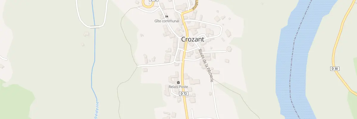 Plan du 2 Che des Chaumats à Crozant