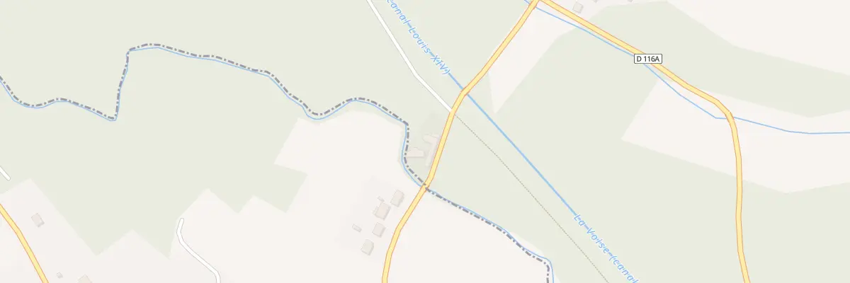 Plan du 2 Rue du Moulin des Gres à Houx